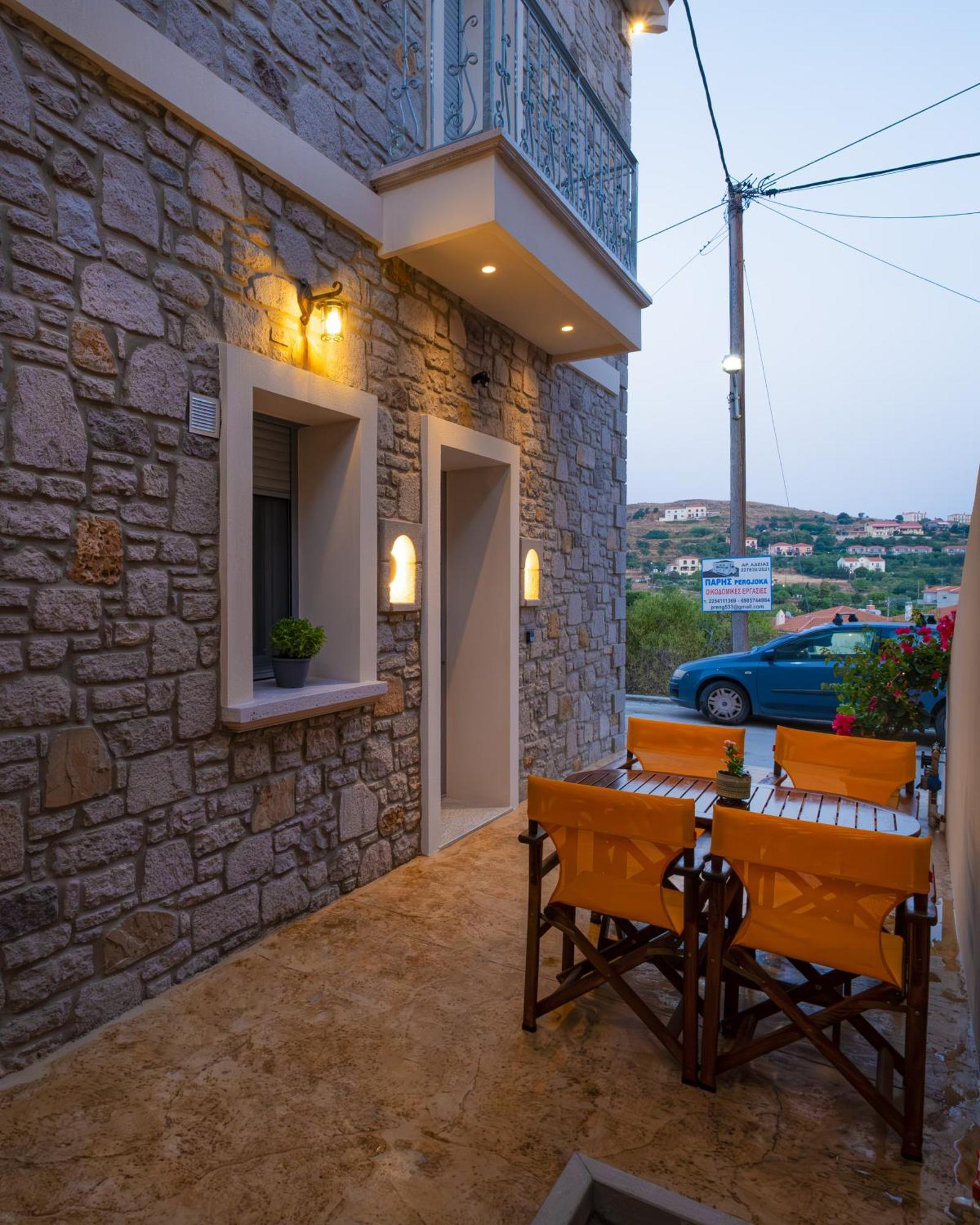 Zeus & Emmanuil Luxury Houses ميرينا المظهر الخارجي الصورة